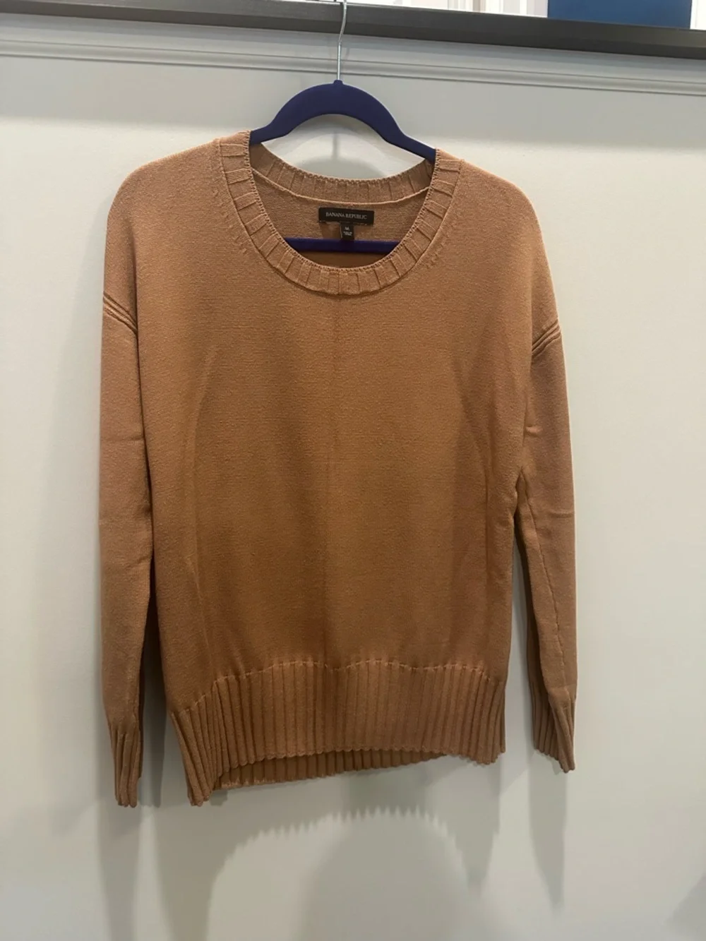 Banana Republic Women's Crewneck Sweater - Camel/Tan - Picture 1 of 3